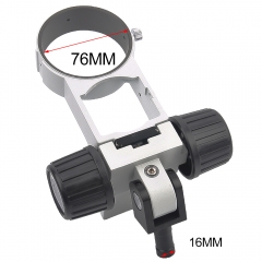 KOPPACE 立体显微镜聚焦支架 直径76mm框架 显微镜聚焦架 16mm接口 中心距155mm
