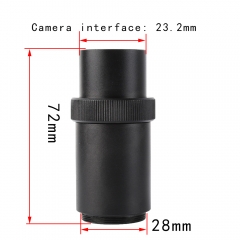 KOPPACE C接口,显微镜电子目镜,CTV镜头,电子目镜适配器,用于三目立体显微镜相机接口