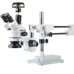 KOPPACE 3.5X-90X,三目立体显微镜,1000万像素,工业检测显微镜,USB 3.0工业相机,144 LED环形灯,提供专业的图像测量软件