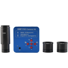 KOPPCE 3800万像素 显微镜摄像机 0.5X电子目镜 HDMI摄像机 接口23.2mm至30mm和30.5mm电子目镜