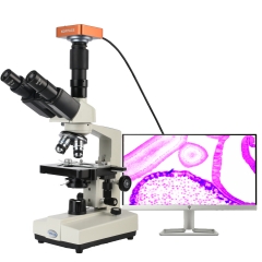 KOPPACE 40X-1600X HDMI生物显微镜 拍摄视频 生物电子复合显微镜