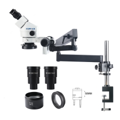 KOPPACE 3.5X-90X 双目立体工业显微镜 目镜WF10X/20,WF20X/10 摇臂支架 手机维修显微镜