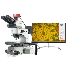 KOPPACE 50X-500X 三目明暗场 冶金显微镜 4K高清测量相机 6英寸大平台
