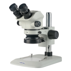 KOPPACE 7X-50X 双目立体显微镜 144 LED 环形光目镜 WF10/22 工业检测显微镜