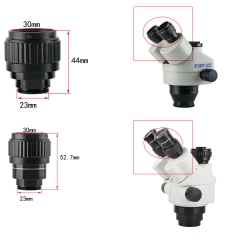 KOPPACE 1对双目立体显微镜目镜筒 适用于30mm显微镜目镜 安装接口23mm